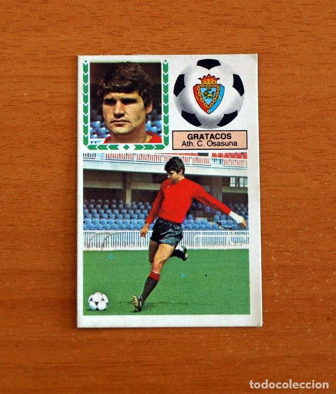 Cromos de F&uacute;tbol: Osasuna - Gratacos, fichaje 12 - Liga 1983-1984, 83-84 - Ediciones Este