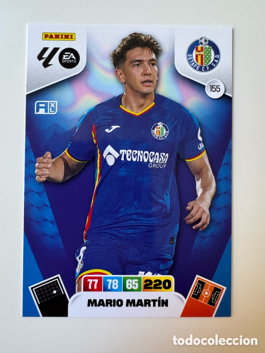 Figurine di Calcio: PANINI ADRENALYN XL LIGA EA SPORTS 2025-2026 25-26 &ndash; N&ordm; 155 &ndash; Mario Mart&iacute;n Getafe CF