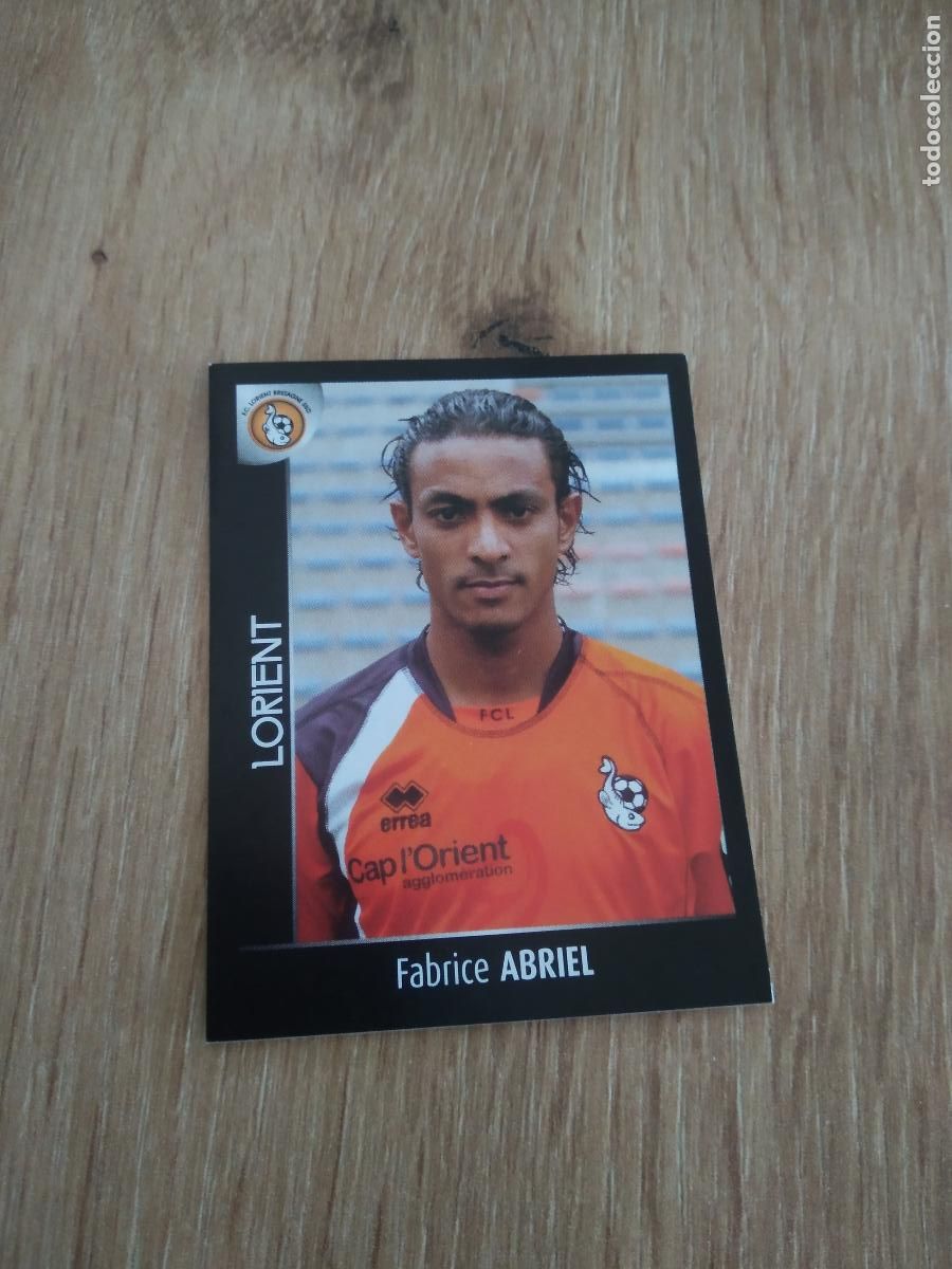 Football Stickers: 170 FABRICE ABRIEL LORIENT CROMO FUTBOL PANINI FOOT LIGUE 1 2007-2008 LIGA FRANCIA 07-08