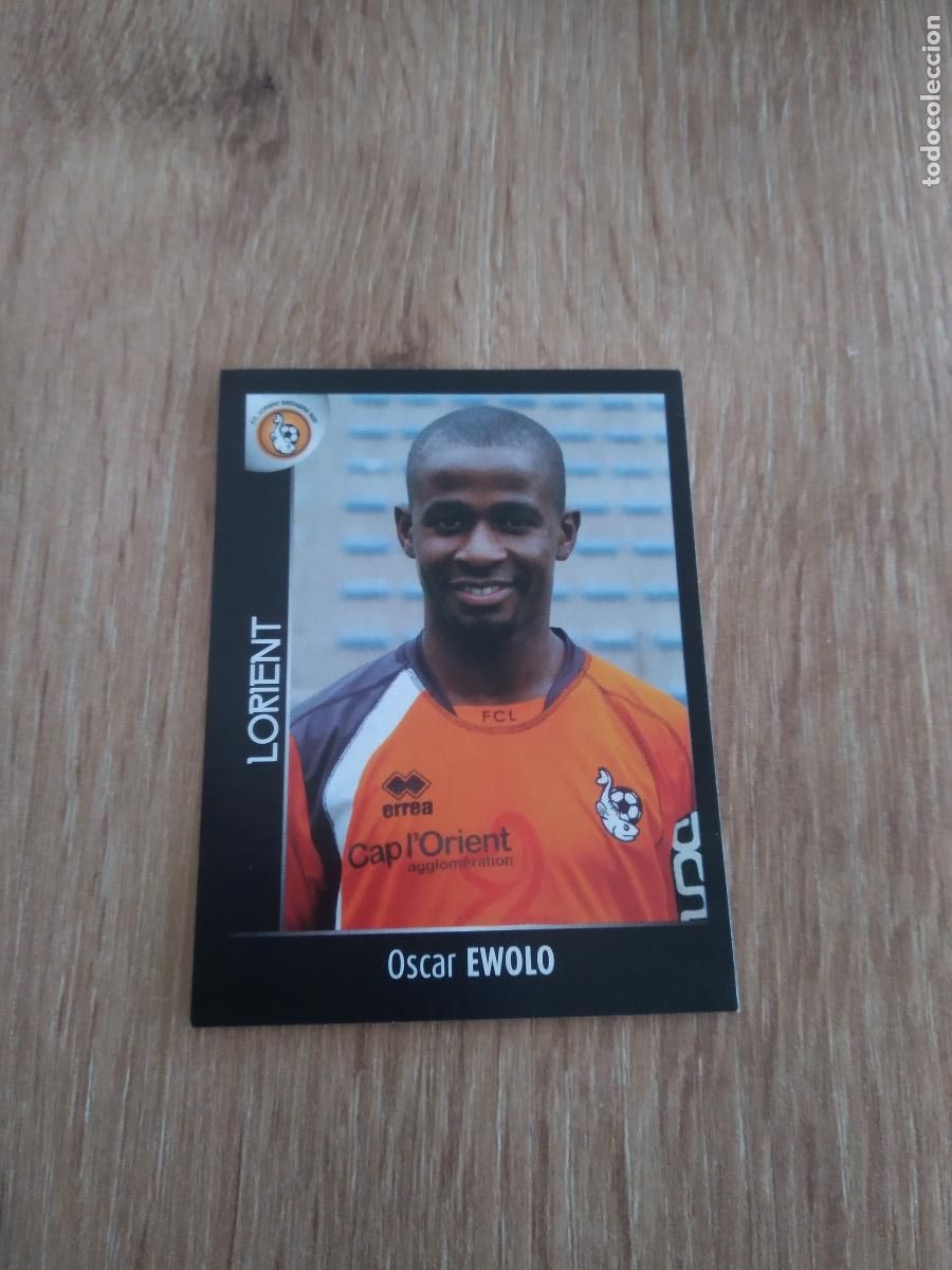 Football Stickers: 171 OSCAR EWOLO LORIENT CROMO FUTBOL PANINI FOOT LIGUE 1 2007-2008 LIGA FRANCIA 07-08