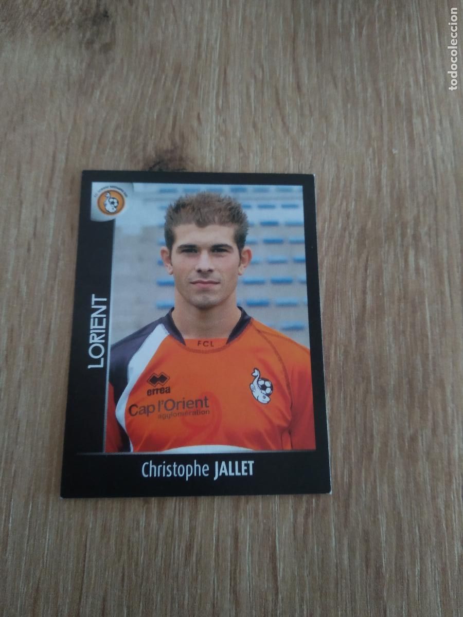 Football Stickers: 173 CHRISTOPHE JALLET LORIENT CROMO FUTBOL PANINI FOOT LIGUE 1 2007-2008 LIGA FRANCIA 07-08