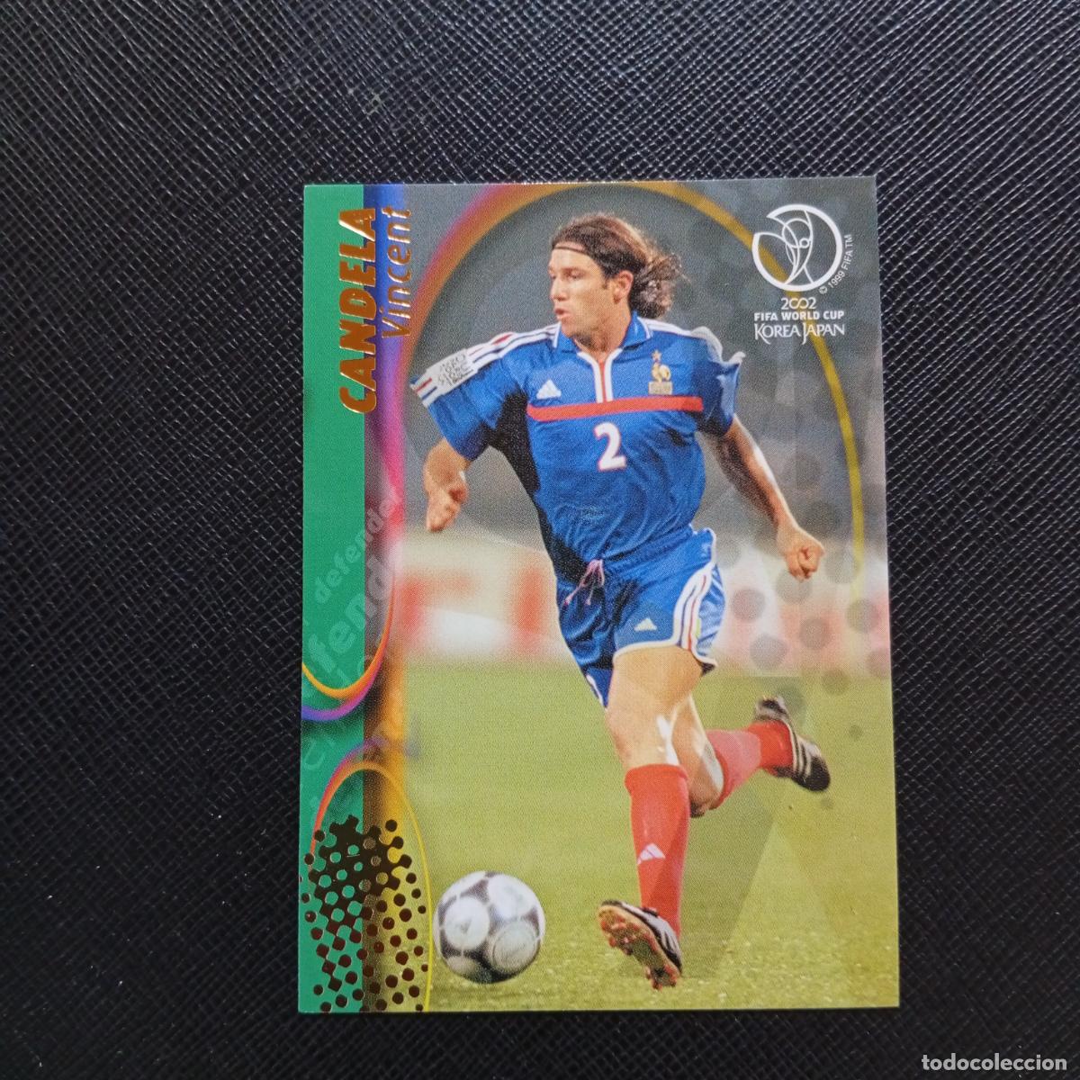 Fu&szlig;ball-Sticker: 58 CANDELA FRANCIA PANINI TRADING CARD 2002 MUNDIAL KOREA FUTBOL 02 CROMO - A18 PG352