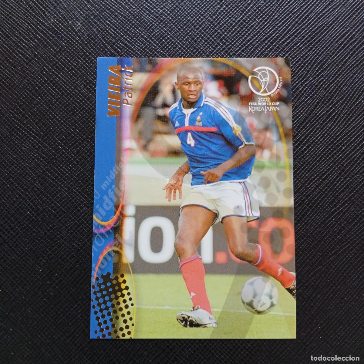 Football Stickers: 60 VIEIRA FRANCIA PANINI TRADING CARD 2002 MUNDIAL KOREA FUTBOL 02 CROMO - A18 PG352