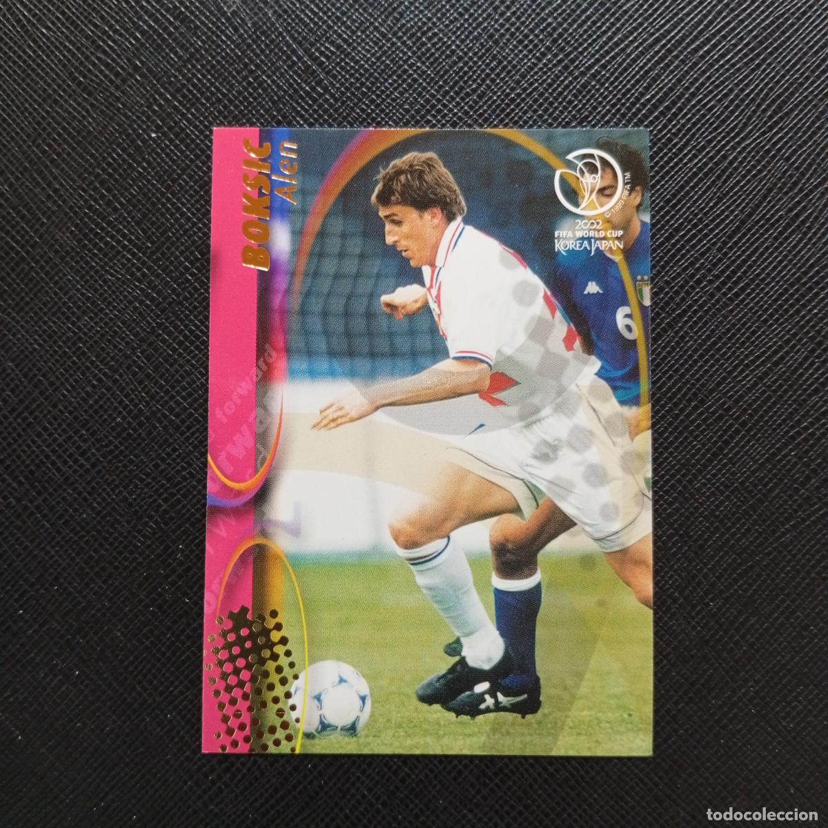 Cromos de F&uacute;tbol: 66 BOKSIC CROACIA PANINI TRADING CARD 2002 MUNDIAL KOREA FUTBOL 02 CROMO - A18 PG361
