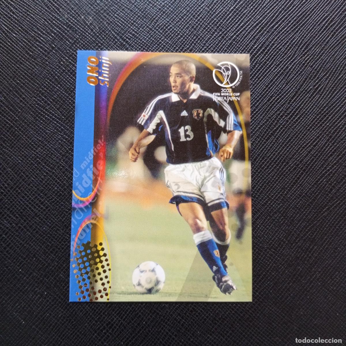 Cromos de F&uacute;tbol: 76 ONO JAPON PANINI TRADING CARD 2002 MUNDIAL KOREA FUTBOL 02 CROMO - A18 PG370