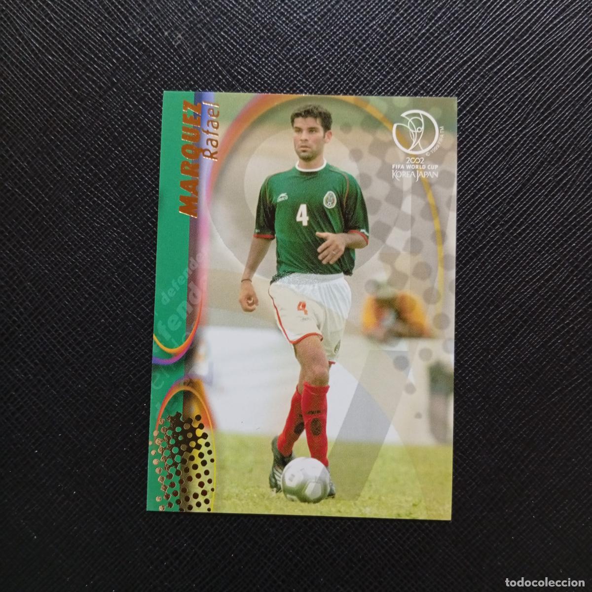 Cromos de F&uacute;tbol: 79 MARQUEZ MEXICO PANINI TRADING CARD 2002 MUNDIAL KOREA FUTBOL 02 CROMO - A18 PG379