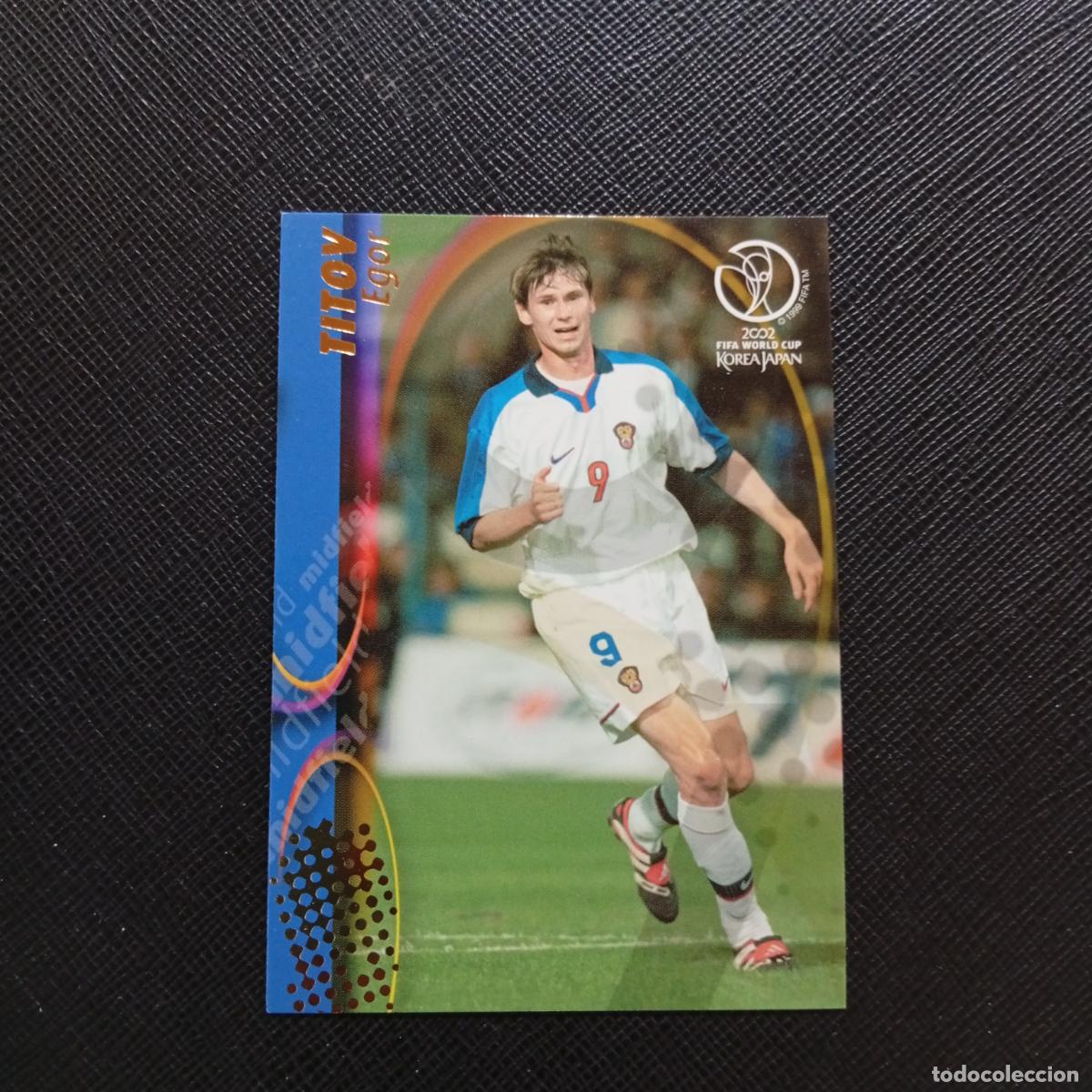 Fu&szlig;ball-Sticker: 98 TITOV RUSIA PANINI TRADING CARD 2002 MUNDIAL KOREA FUTBOL 02 CROMO - A18 PG397