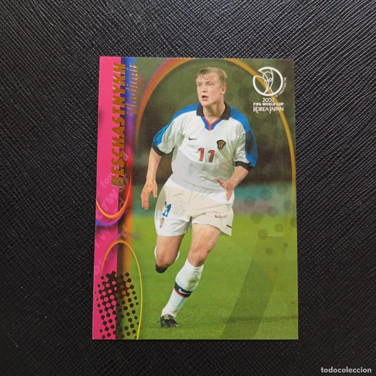 Fu&szlig;ball-Sticker: 99 BESCHASTNYKH RUSIA PANINI TRADING CARD 2002 MUNDIAL KOREA FUTBOL 02 CROMO - A18 PG397