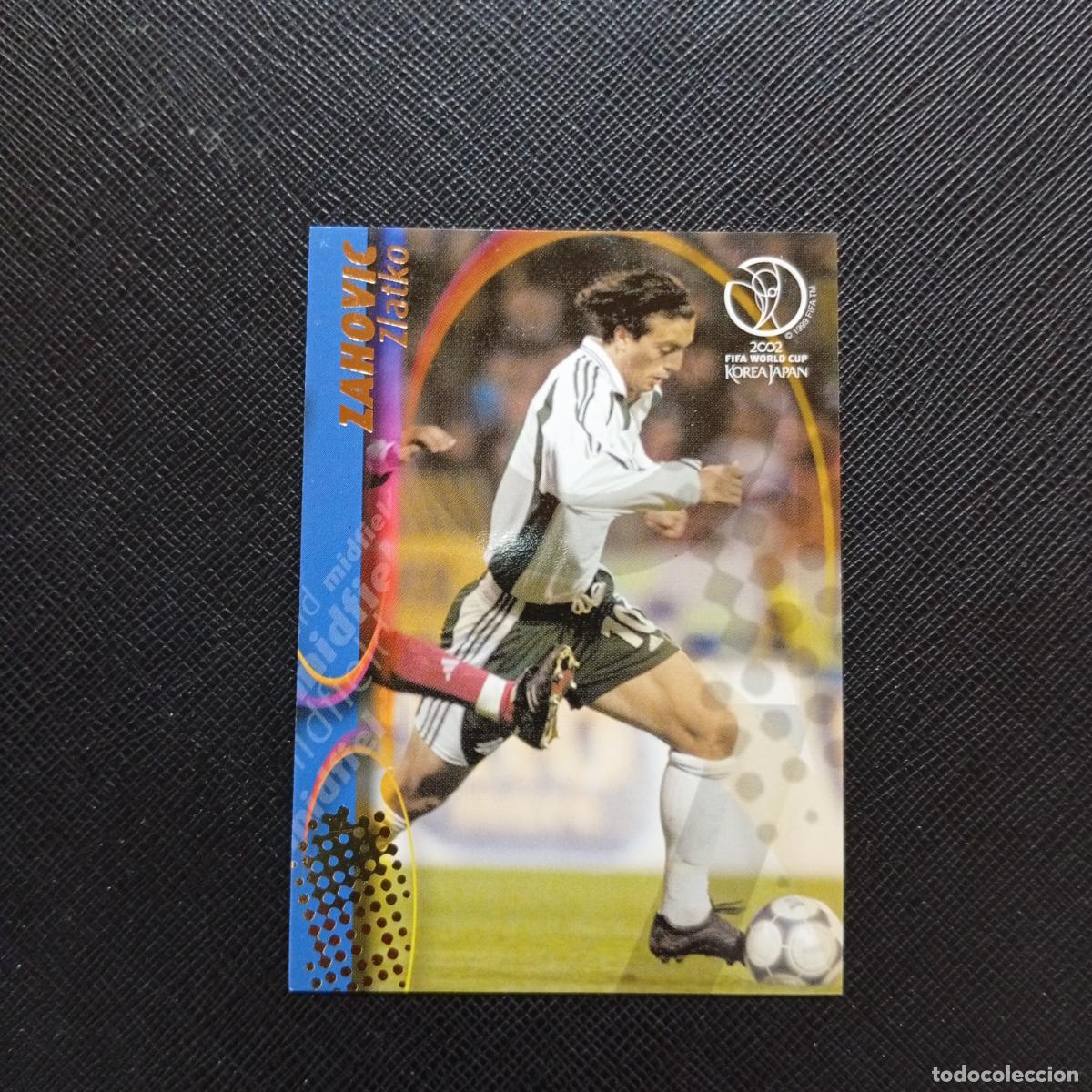 Cromos de F&uacute;tbol: 101 ZAHOVIC ESLOVENIA PANINI TRADING CARD 2002 MUNDIAL KOREA FUTBOL 02 CROMO - A18 PG397