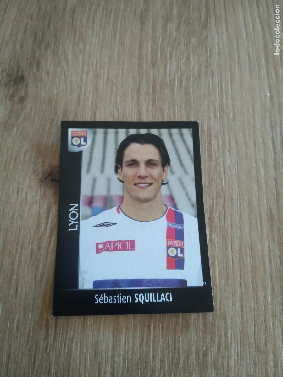 Fu&szlig;ball-Sticker: 196 SQUILLACI OLYMPIQUE LYON CROMO FUTBOL PANINI FOOT LIGUE 1 2007-2008 LIGA FRANCIA 07-08