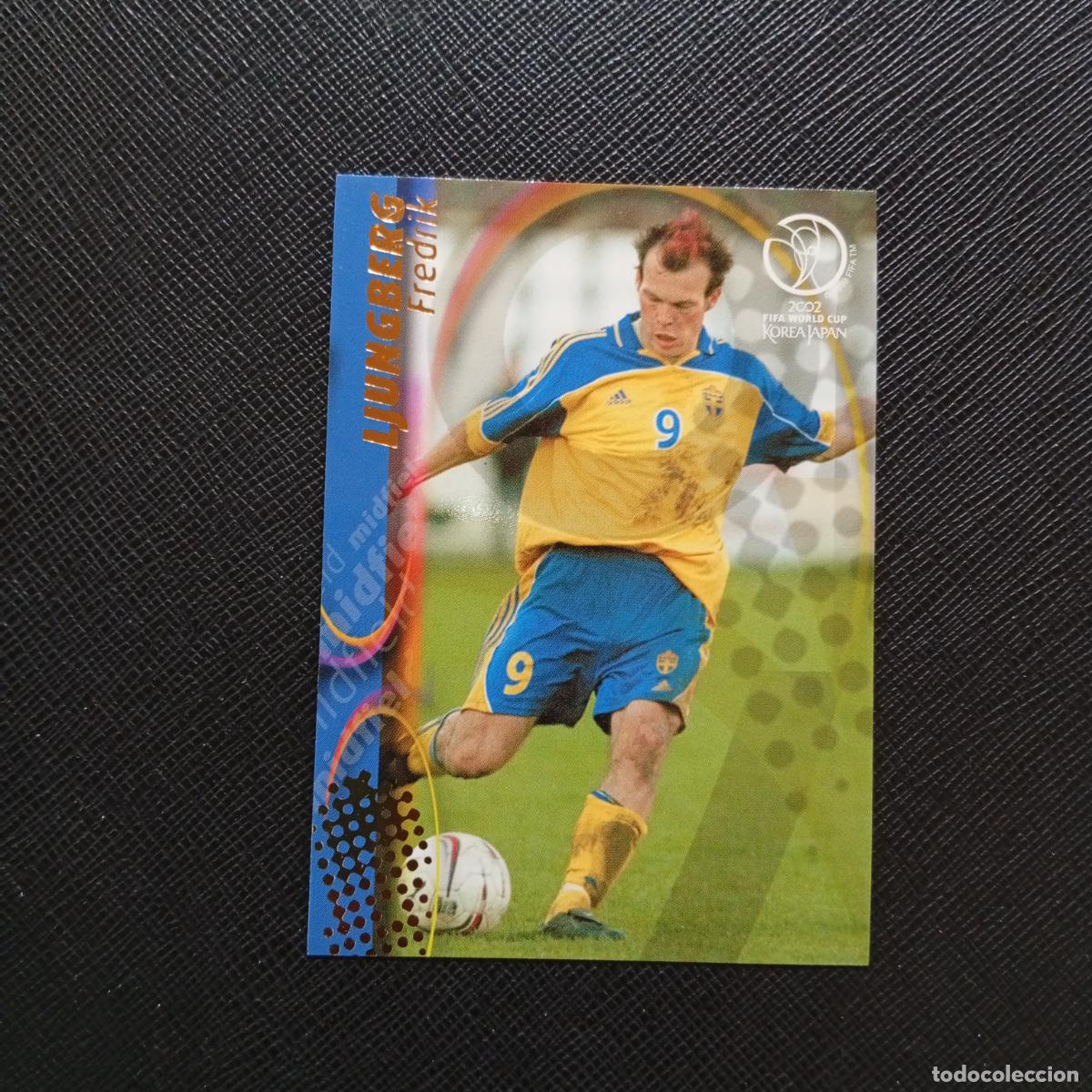 Cartes &agrave; collectionner de Football: 105 LJUNGBERG SUECIA PANINI TRADING CARD 2002 MUNDIAL KOREA FUTBOL 02 CROMO - A18 PG406