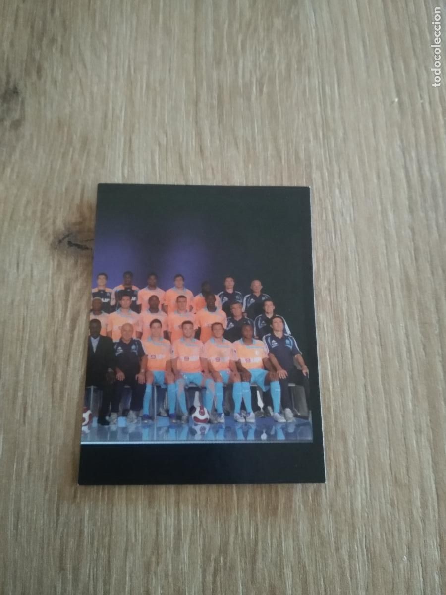 Cartes &agrave; collectionner de Football: 211 EQUIPO OLYMPIQUE MARSELLA CROMO FUTBOL PANINI FOOT LIGUE 1 2007-2008 LIGA FRANCIA 07-08
