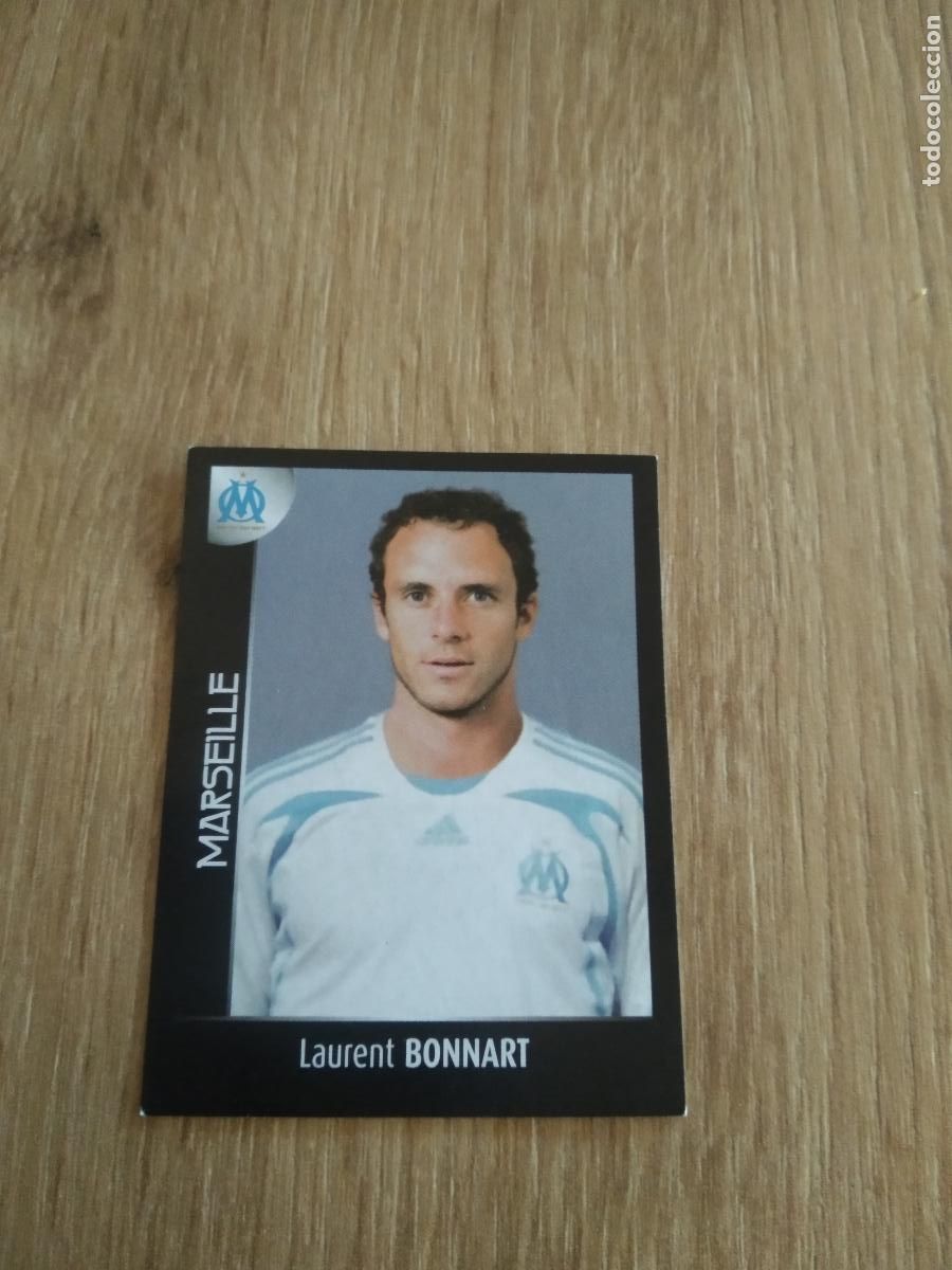 Cartes &agrave; collectionner de Football: 216 LAURENT BONNART OLYMPIQUE MARSELLA CROMO FUTBOL PANINI FOOT LIGUE 1 2007-2008 LIGA FRANCIA 07-08
