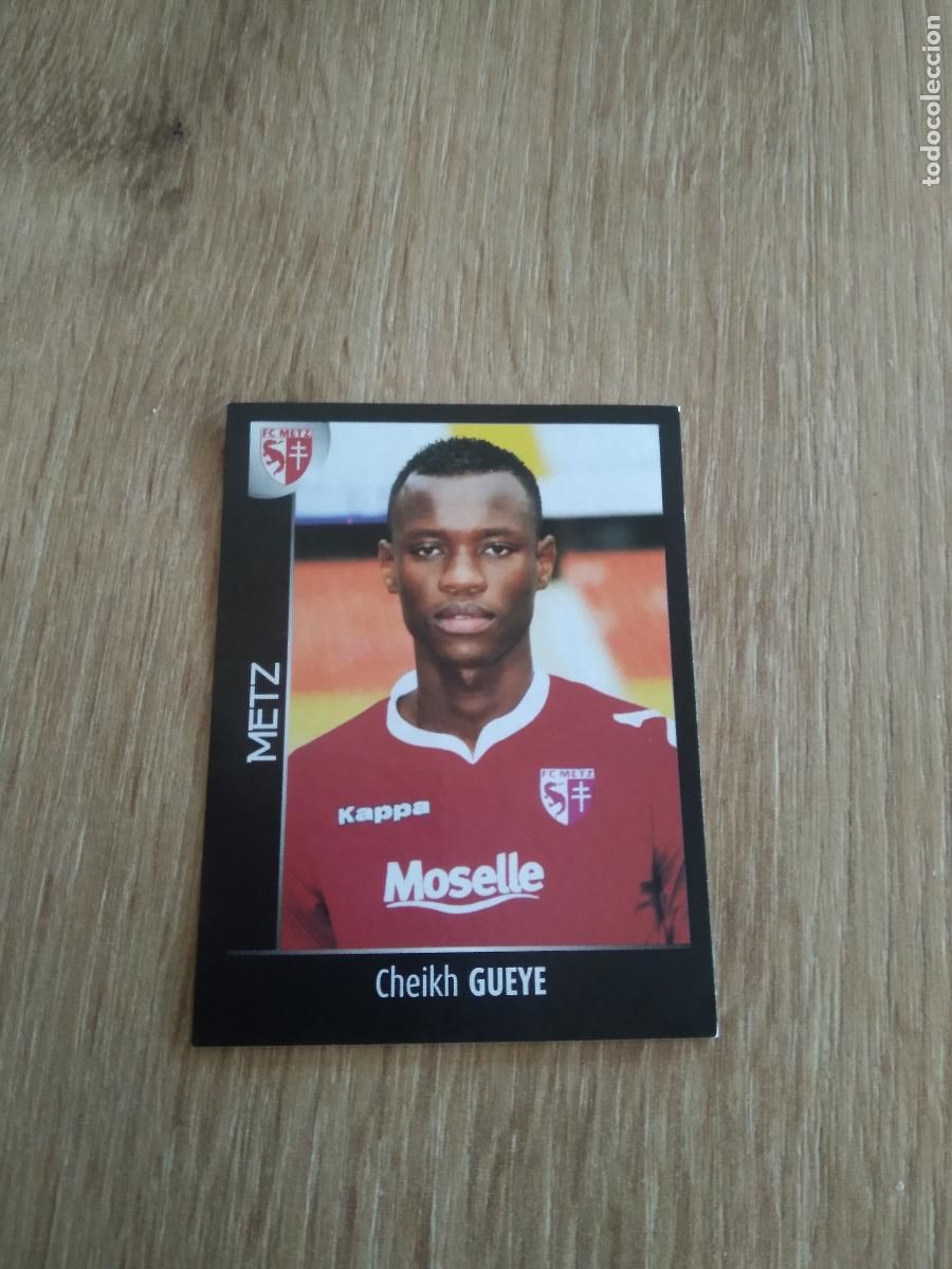 Cromos de F&uacute;tbol: 245 CHEIKH GUEYE METZ CROMO FUTBOL PANINI FOOT LIGUE 1 2007-2008 LIGA FRANCIA 07-08