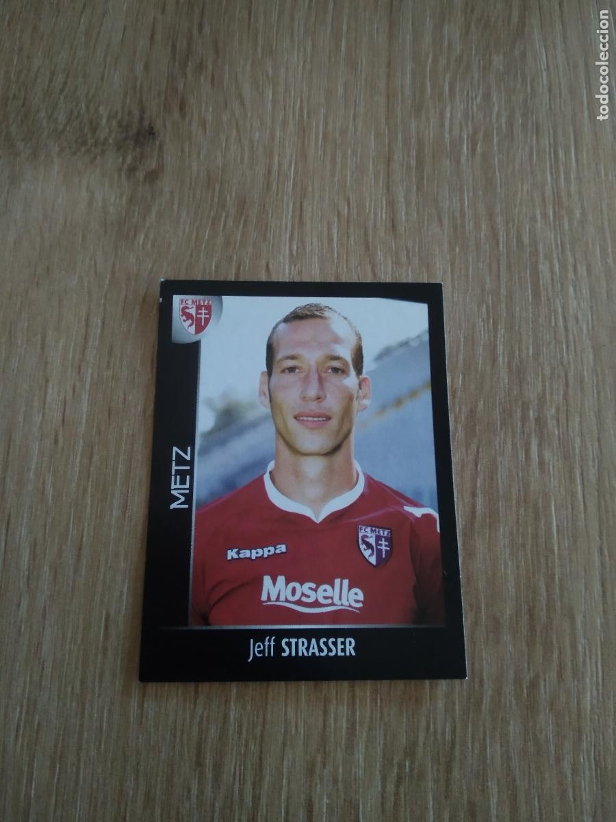 Cromos de F&uacute;tbol: 247 JEFF STRASSER METZ CROMO FUTBOL PANINI FOOT LIGUE 1 2007-2008 LIGA FRANCIA 07-08