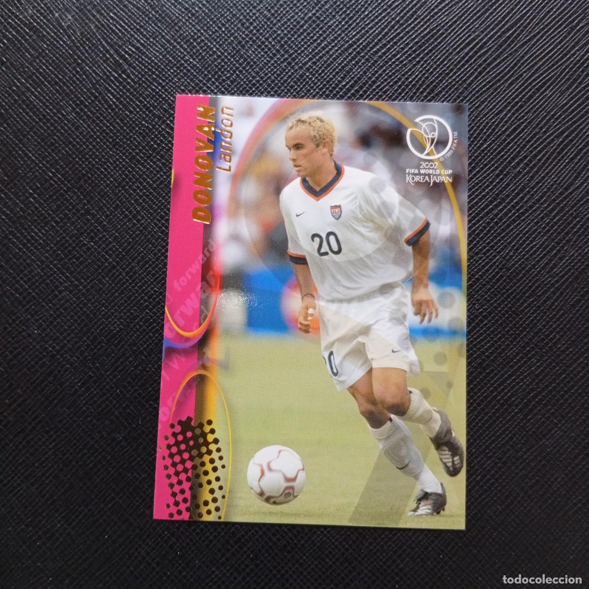 Cromos de F&uacute;tbol: 118 DONOVAN USA PANINI TRADING CARD 2002 MUNDIAL KOREA FUTBOL 02 CROMO - A18 PG415