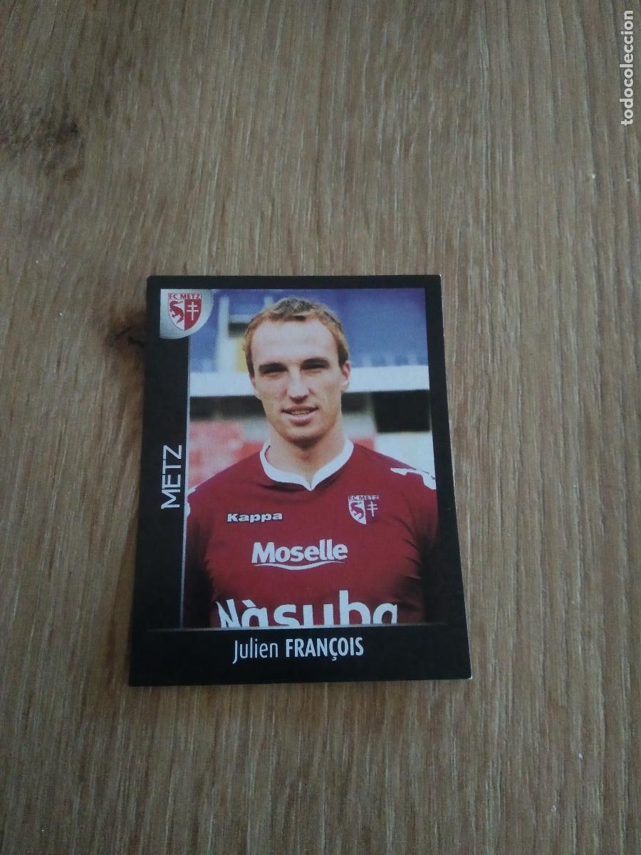 Cromos de F&uacute;tbol: 252 JULIEN FRAN&Ccedil;OIS METZ CROMO FUTBOL PANINI FOOT LIGUE 1 2007-2008 LIGA FRANCIA 07-08
