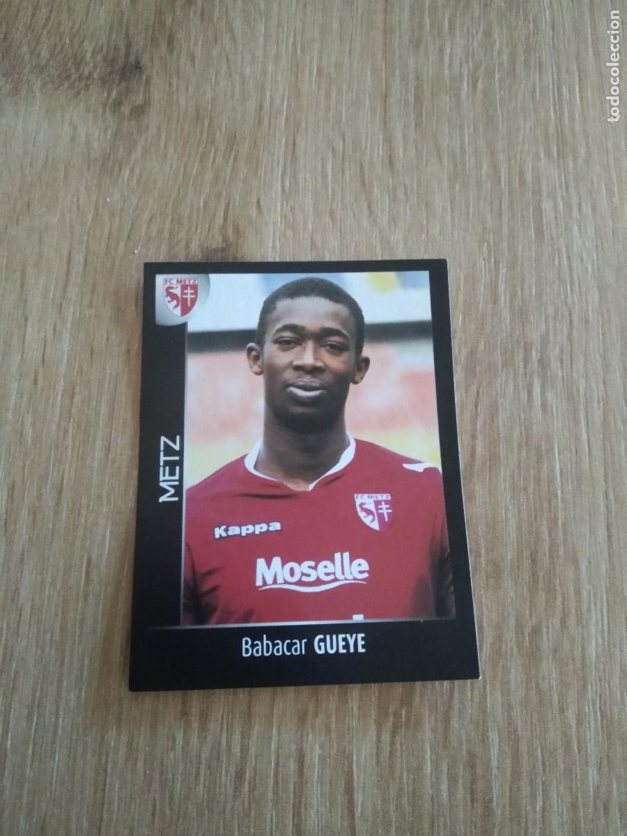 Cartes &agrave; collectionner de Football: 258 BABACAR GUEYE METZ CROMO FUTBOL PANINI FOOT LIGUE 1 2007-2008 LIGA FRANCIA 07-08