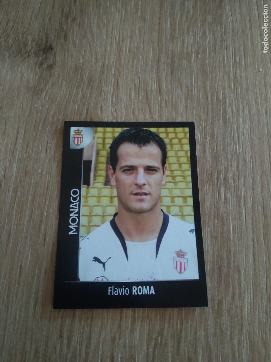 Cartes &agrave; collectionner de Football: 266 FLAVIO ROMA MONACO CROMO FUTBOL PANINI FOOT LIGUE 1 2007-2008 LIGA FRANCIA 07-08