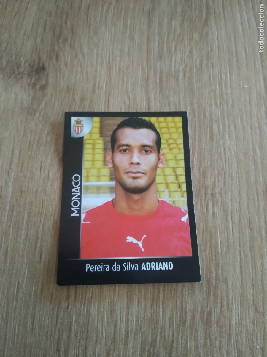 Cartes &agrave; collectionner de Football: 268 PEREIRA DA SILVA ADRIANO MONACO CROMO FUTBOL PANINI FOOT LIGUE 1 2007-2008 LIGA FRANCIA 07-08