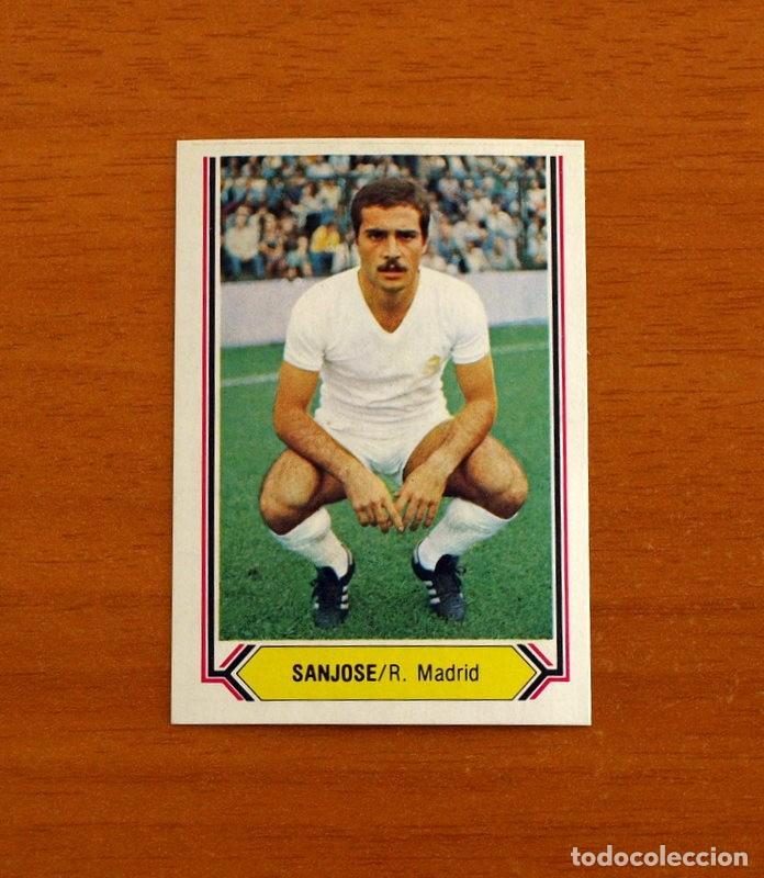 Fu&szlig;ball-Sticker: Real Madrid - Sanjose - Ediciones Este Liga 1980-1981, 80-81 - Cromo Nunca pegado