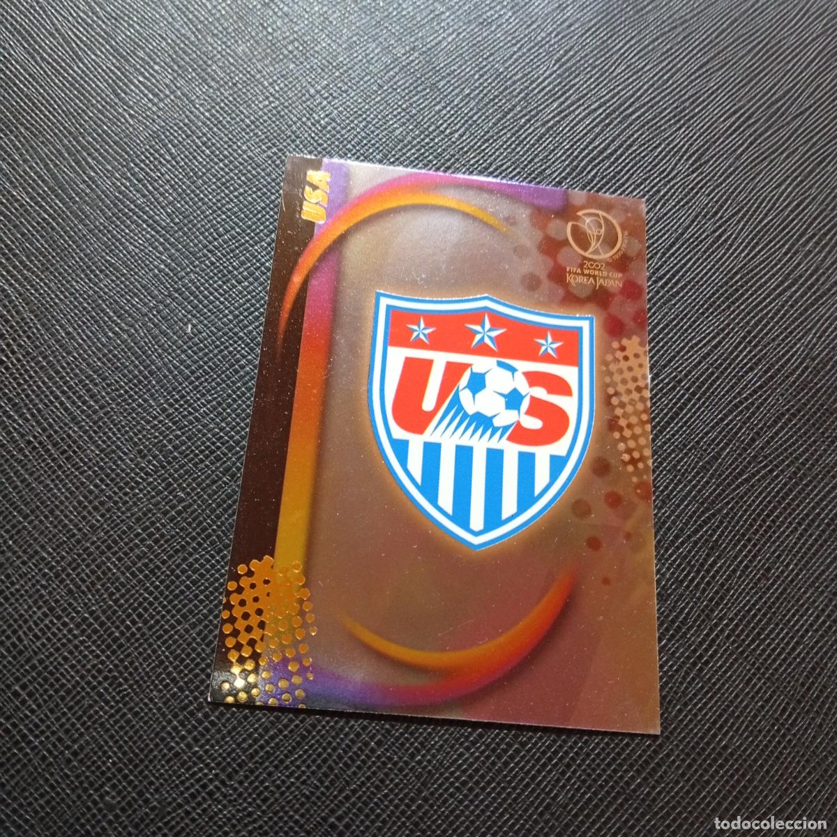 Cromos de Futebol: 139 USA ESCUDO PANINI TRADING CARD 2002 MUNDIAL KOREA FUTBOL 02 CROMO - A18 PG442