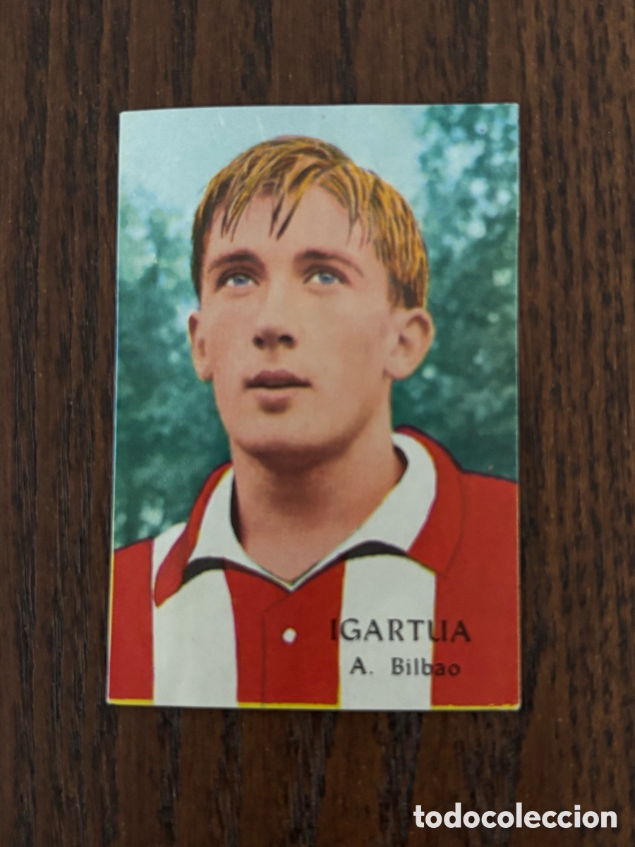Cromos de F&uacute;tbol: CROMO DOBLE FHER 68-69 IGARTUA ATHLETIC BILBAO 1968-1969 DESPEGADO