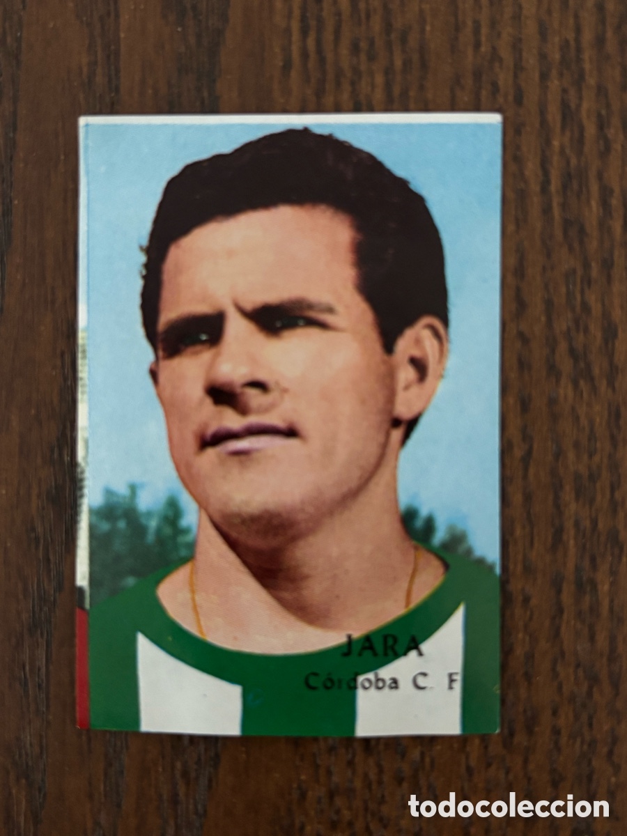 Cromos de F&uacute;tbol: CROMO DOBLE FHER 68-69 JARA C&Oacute;RDOBA 1968-1969 DESPEGADO