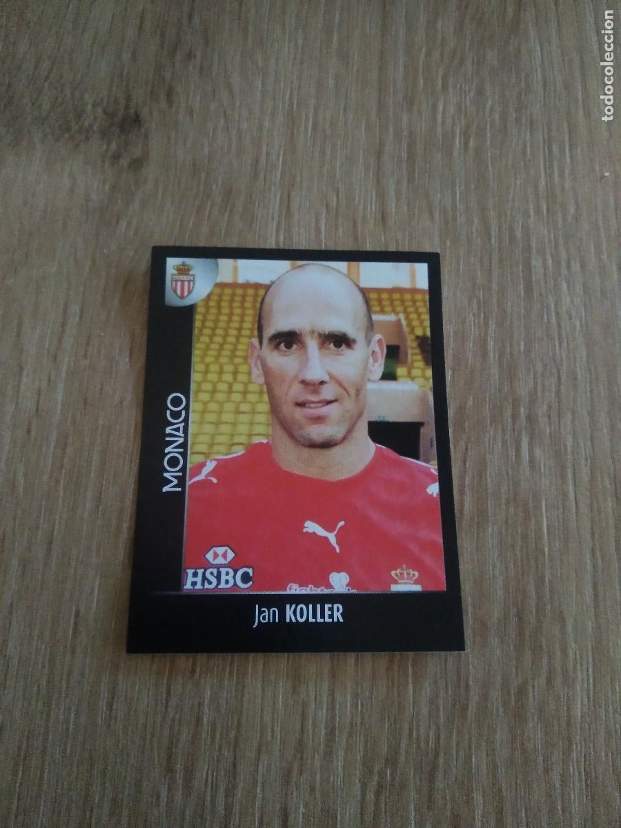 Cartes &agrave; collectionner de Football: 282 JAN KOLLER MONACO CROMO FUTBOL PANINI FOOT LIGUE 1 2007-2008 LIGA FRANCIA 07-08