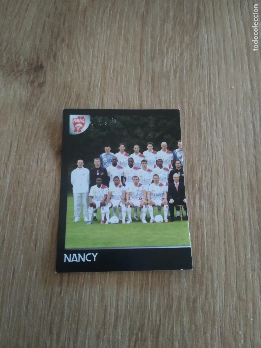 Cartes &agrave; collectionner de Football: 288 EQUIPO PLANTILLA NANCY CROMO FUTBOL PANINI FOOT LIGUE 1 2007-2008 LIGA FRANCIA 07-08