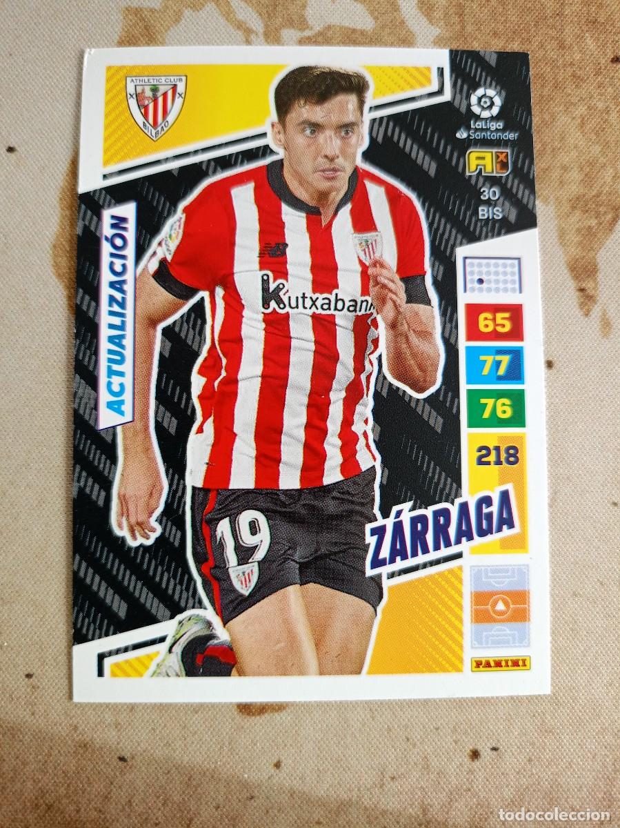 Cromos de Futebol: # Athletic 30 bis Z&Aacute;RRAGA Adrenalyn 2022-23