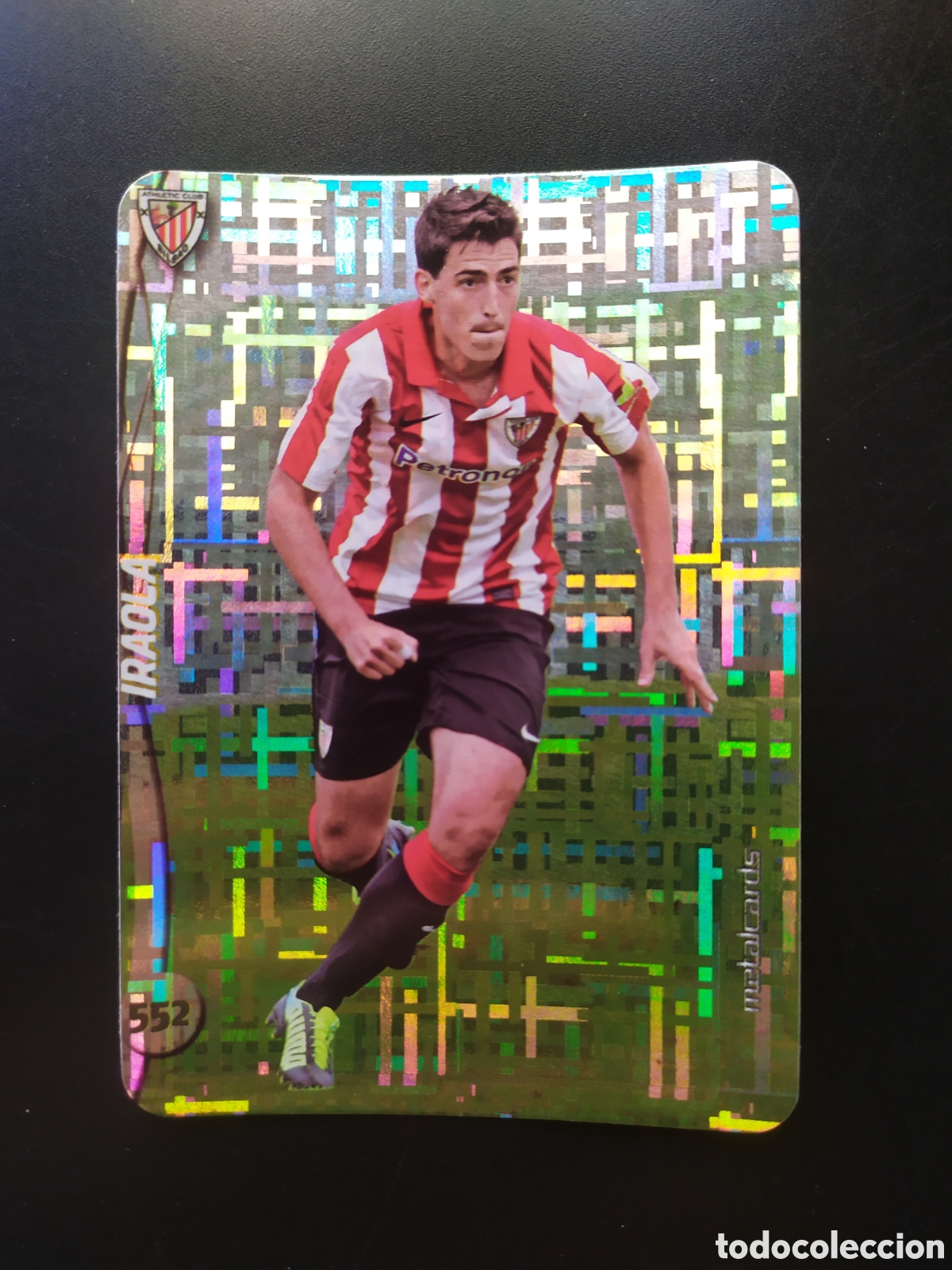 Cromos de F&uacute;tbol: Mundicromo fichas Liga 2014 2015 14 15 Iraola top brillo tetris n&deg; 552 Athletic Bilbao