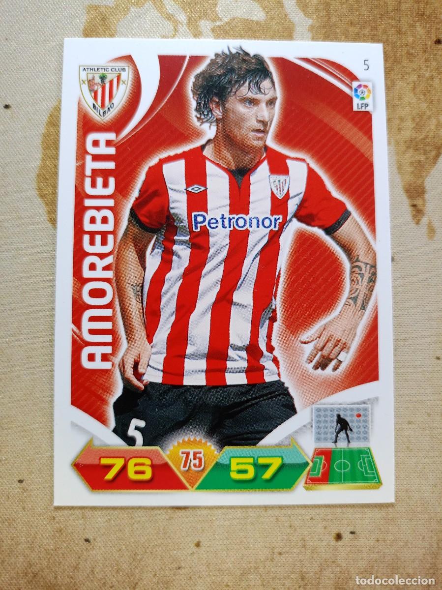 Figurine di Calcio: Athletic 5 AMOREBIETA Adrenalyn 2011-12