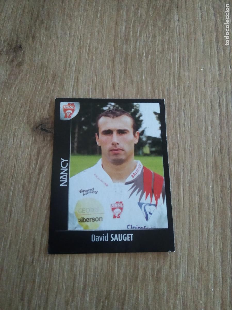 Cromos de F&uacute;tbol: 297 DAVID SAUGET NANCY CROMO FUTBOL PANINI FOOT LIGUE 1 2007-2008 LIGA FRANCIA 07-08