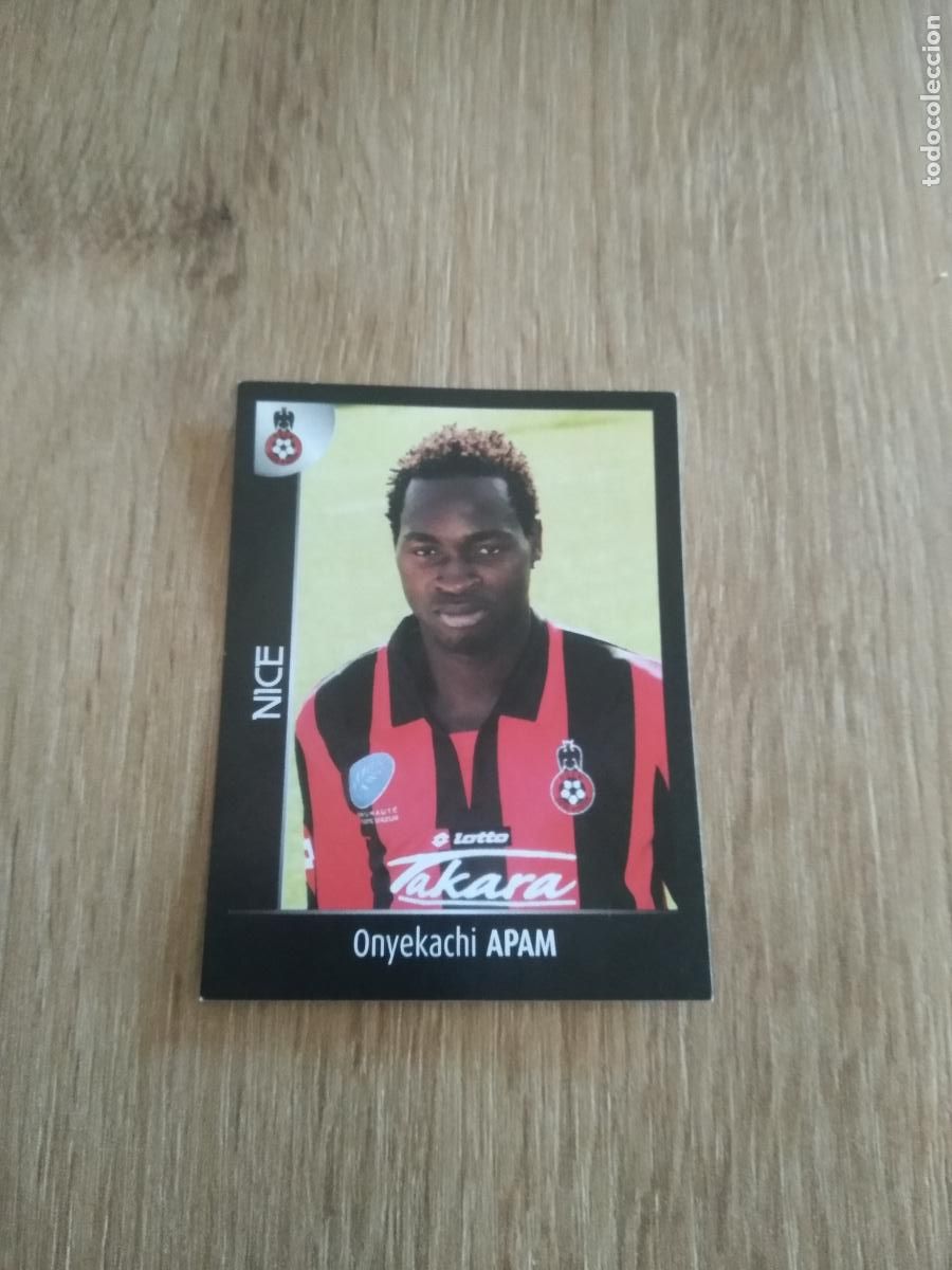Fu&szlig;ball-Sticker: 321 ONYEKACHI APAM NICE CROMO FUTBOL PANINI FOOT LIGUE 1 2007-2008 LIGA FRANCIA 07-08