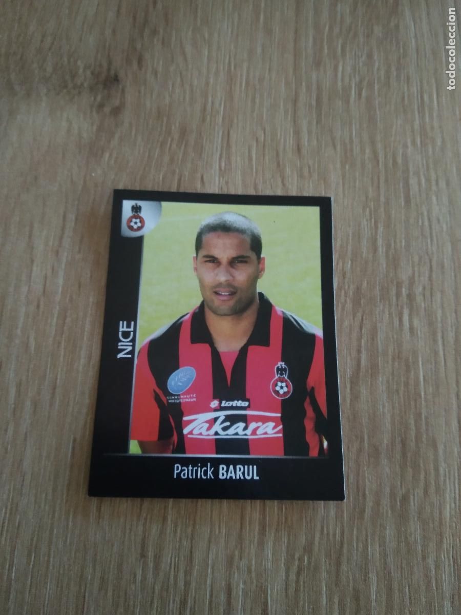 Cromos de F&uacute;tbol: 322 PATRICK BARUL NICE CROMO FUTBOL PANINI FOOT LIGUE 1 2007-2008 LIGA FRANCIA 07-08