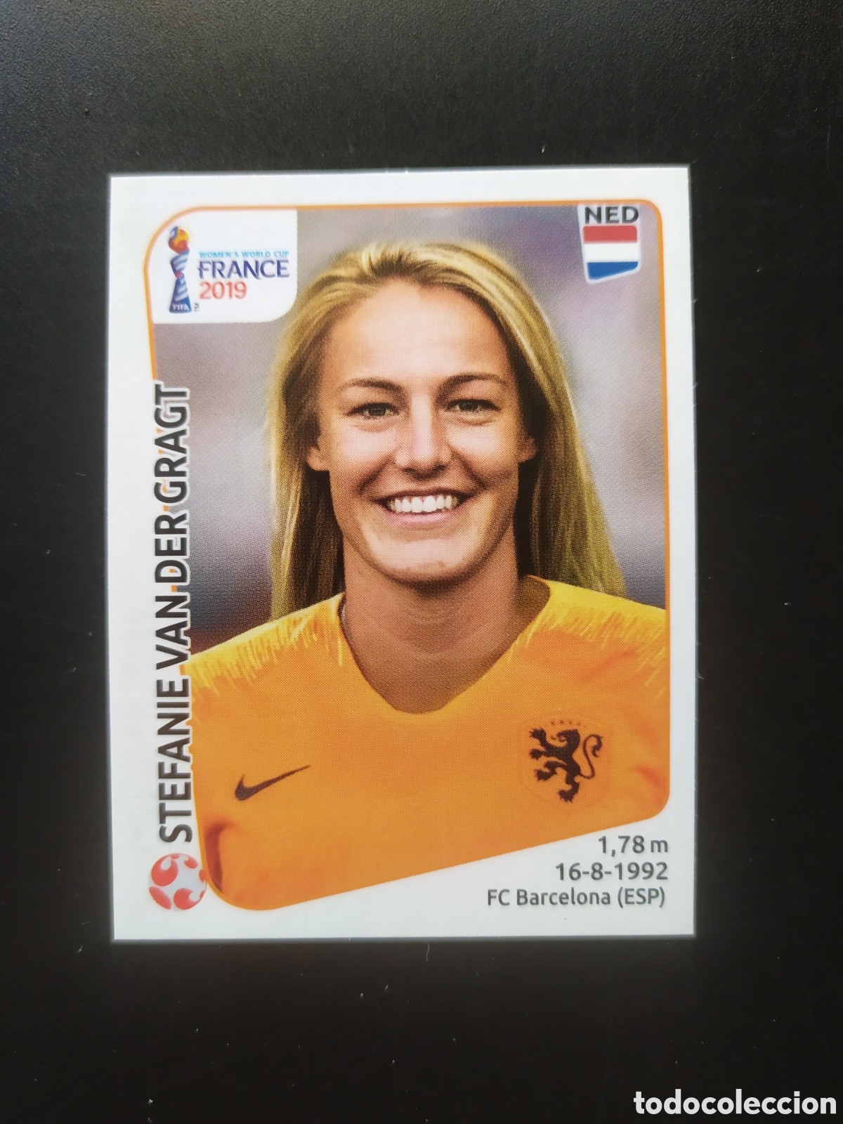 Cartes &agrave; collectionner de Football: FIFA WOMEN'S WORLD CUP FRANCE 2019 panini Stefanie Van Der Gragt n&deg; 391 Holanda