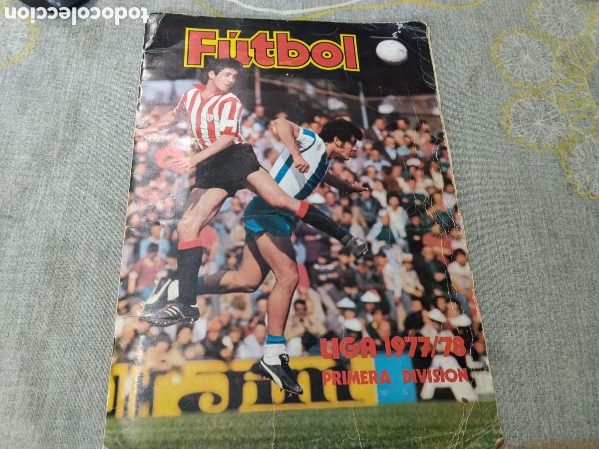 Cartes &agrave; collectionner de Football: ALBUM INCOMPLETO EDICIONES ESTE 1977 78 ( 77-78 ) CON 257 CROMOS