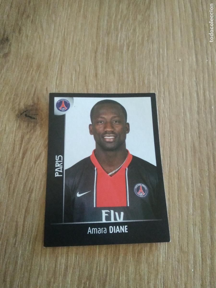 Cromos de F&uacute;tbol: 358 AMARA DIANE PARIS SAINT GERMAIN CROMO FUTBOL PANINI FOOT LIGUE 1 2007-2008 LIGA FRANCIA 07-08