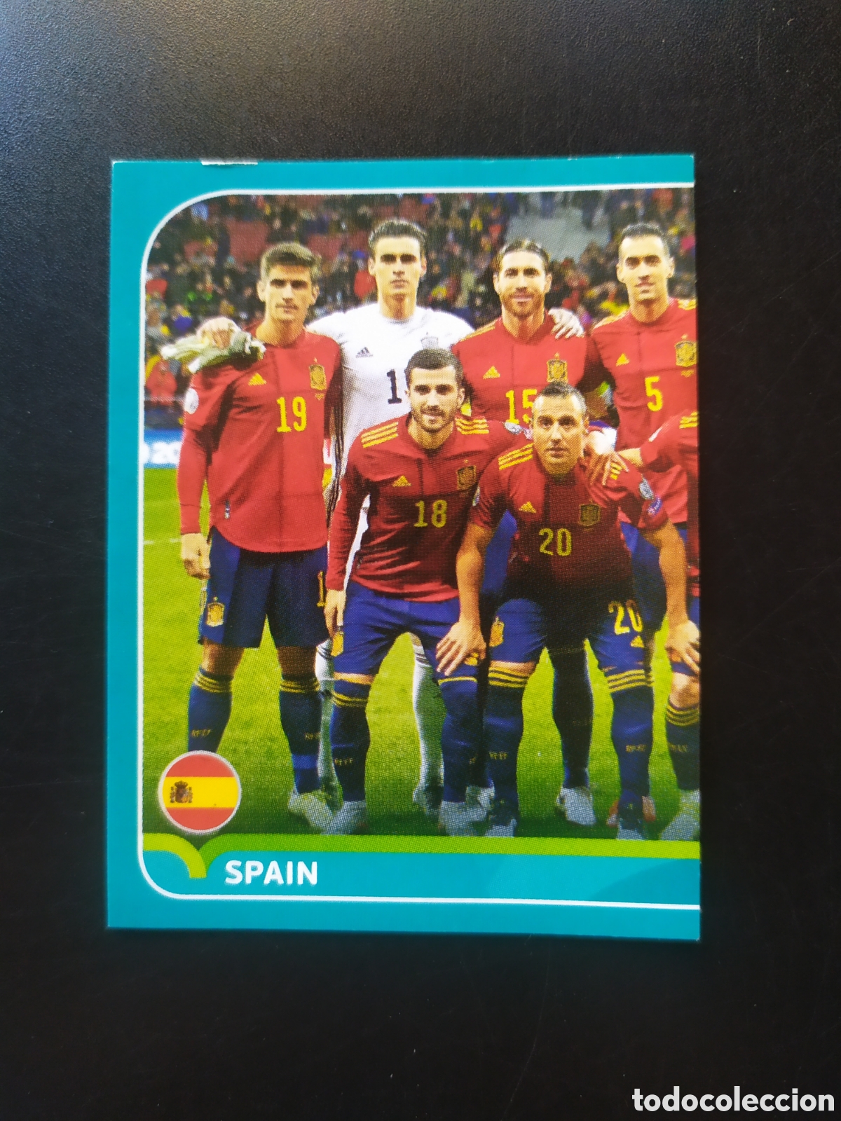Fu&szlig;ball-Sticker: UEFA euro 2020 preview panini alineaci&oacute;n n&deg; 2 Espa&ntilde;a