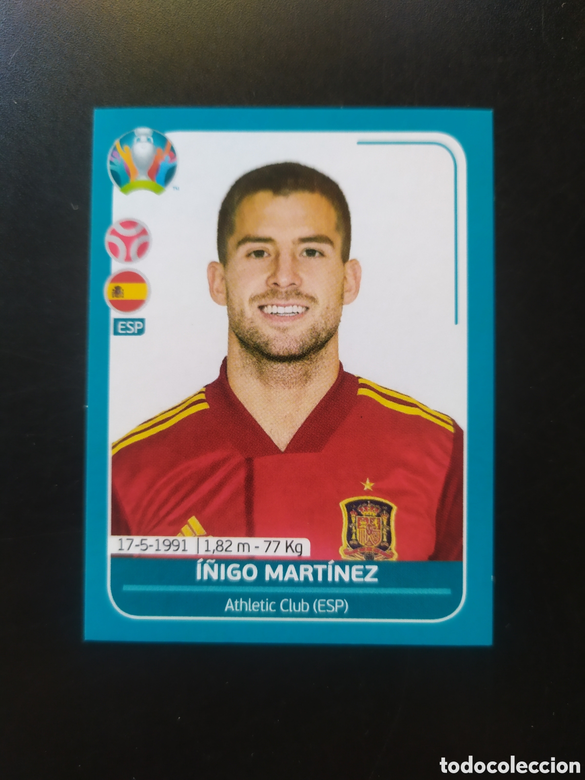 Fu&szlig;ball-Sticker: UEFA euro 2020 preview panini I&ntilde;igo Mart&iacute;nez n&deg; 14 Espa&ntilde;a