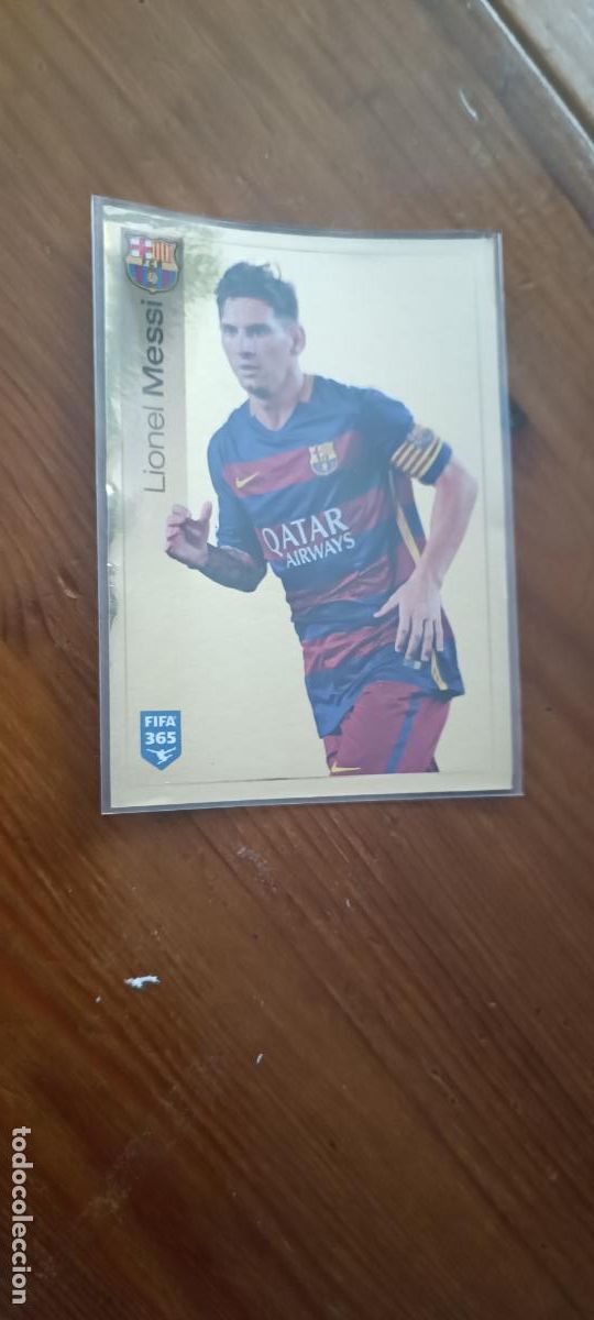 Cromos de Futebol: 359 LIONEL MESSI F.C. BARCELONA CROMOS ALBUM FIFA 365 2015 2016 15 16 PANINI