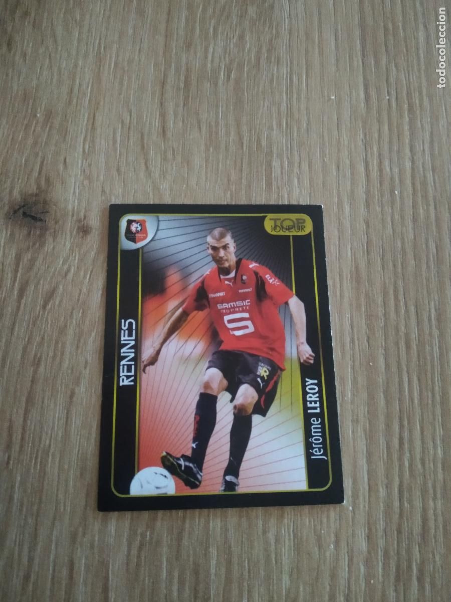 Cromos de Futebol: 369 JEROME LEROY STADE RENNAIS RENNES CROMO FUTBOL PANINI FOOT LIGUE 1 2007-2008 LIGA FRANCIA 07-08