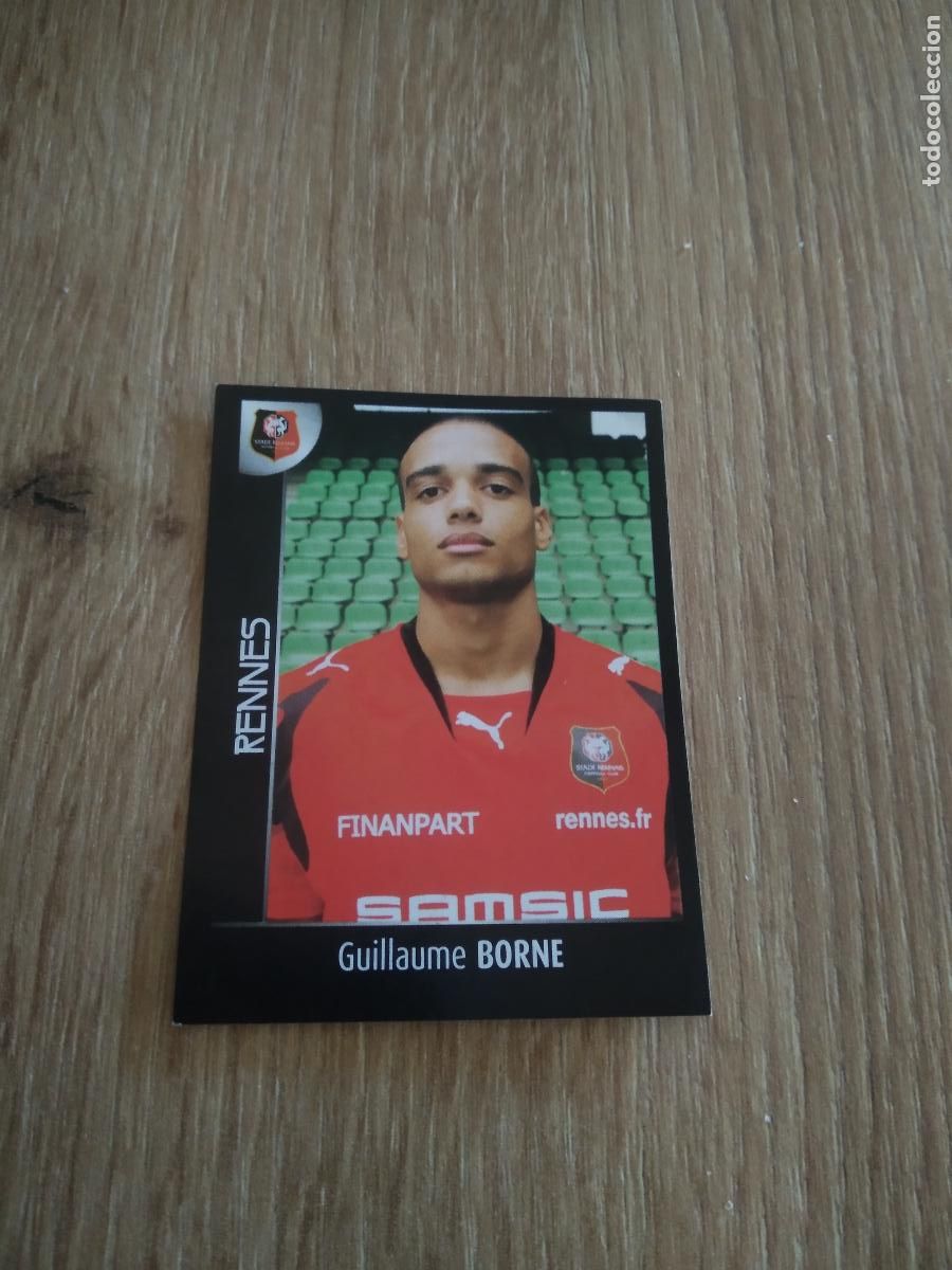 Fu&szlig;ball-Sticker: 372 BORNE STADE RENNAIS RENNES CROMO FUTBOL PANINI FOOT LIGUE 1 2007-2008 LIGA FRANCIA 07-08