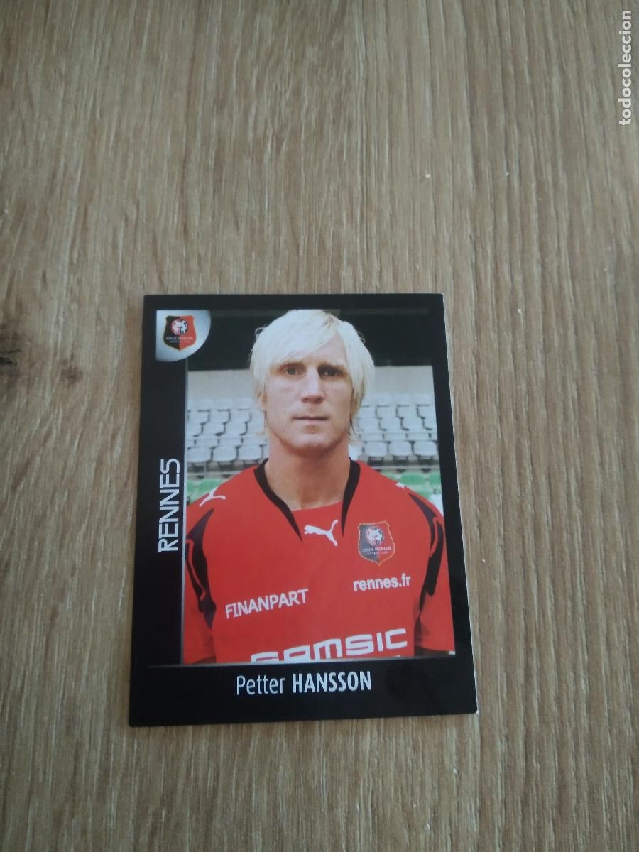 Fu&szlig;ball-Sticker: 375 HANSSON STADE RENNAIS RENNES CROMO FUTBOL PANINI FOOT LIGUE 1 2007-2008 LIGA FRANCIA 07-08