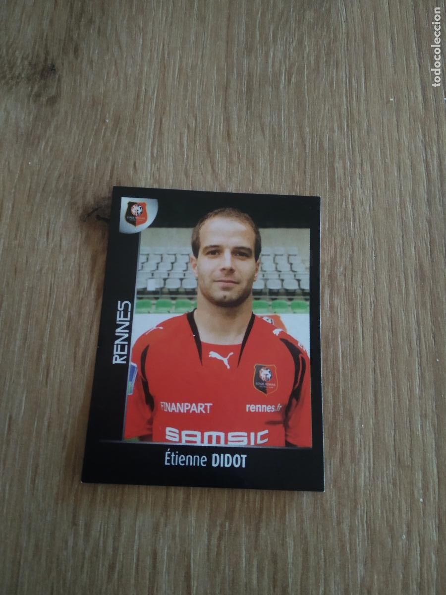 Fu&szlig;ball-Sticker: 379 DIDOT STADE RENNAIS RENNES CROMO FUTBOL PANINI FOOT LIGUE 1 2007-2008 LIGA FRANCIA 07-08
