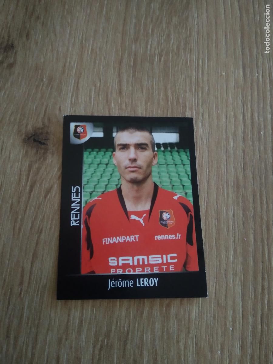 Fu&szlig;ball-Sticker: 380 LEROY STADE RENNAIS RENNES CROMO FUTBOL PANINI FOOT LIGUE 1 2007-2008 LIGA FRANCIA 07-08