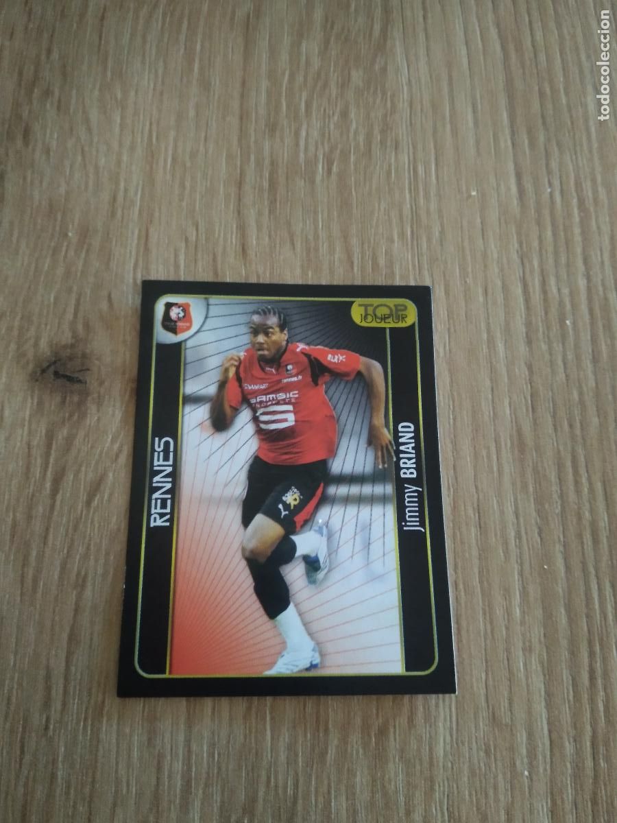Football Stickers: 390 BRIAND STADE RENNAIS RENNES CROMO FUTBOL PANINI FOOT LIGUE 1 2007-2008 LIGA FRANCIA 07-08