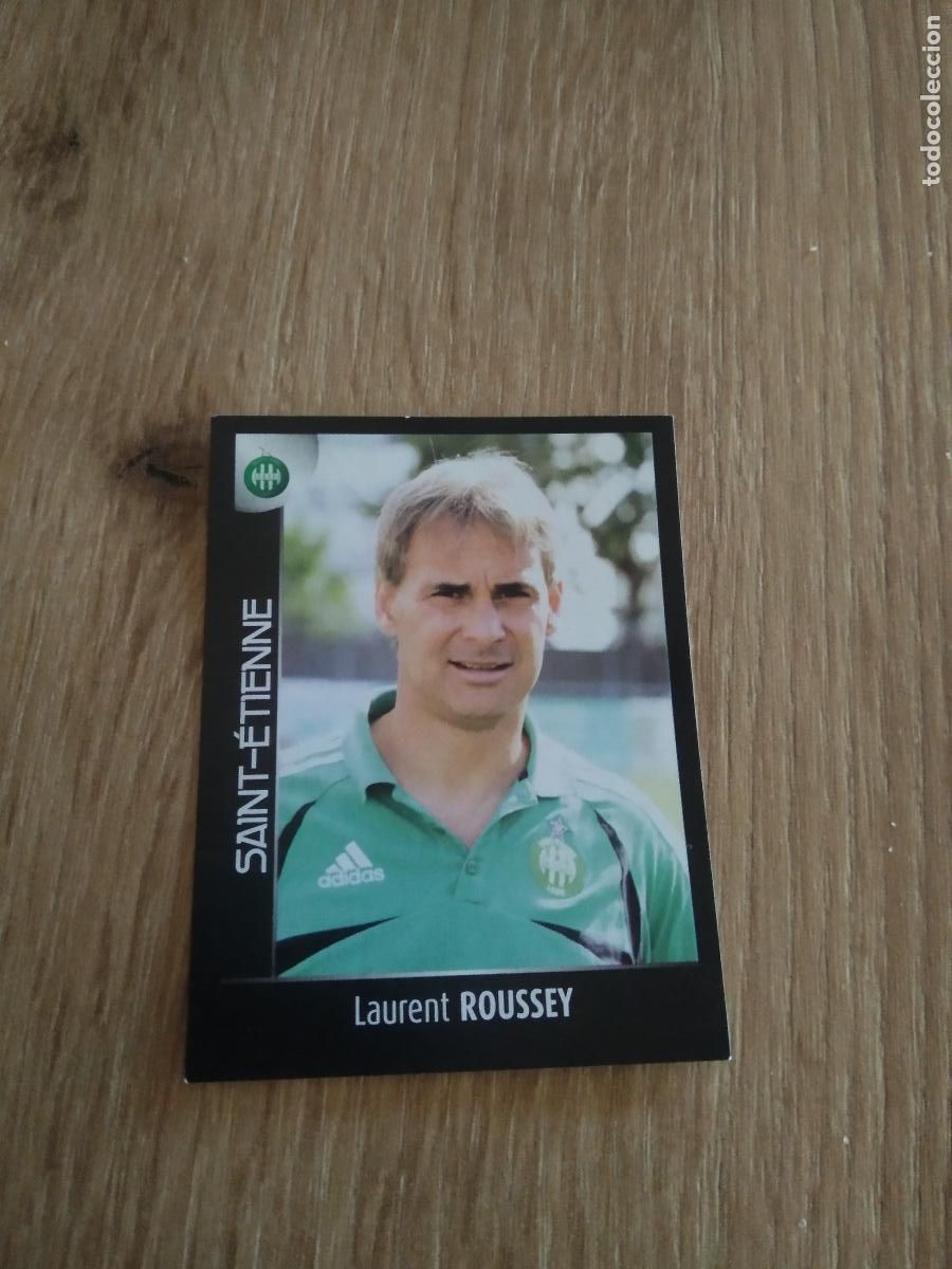 Cromos de Futebol: 394 LAURENT ROUSSEY SAINT-ETIENNE CROMO FUTBOL PANINI FOOT LIGUE 1 2007-2008 LIGA FRANCIA 07-08