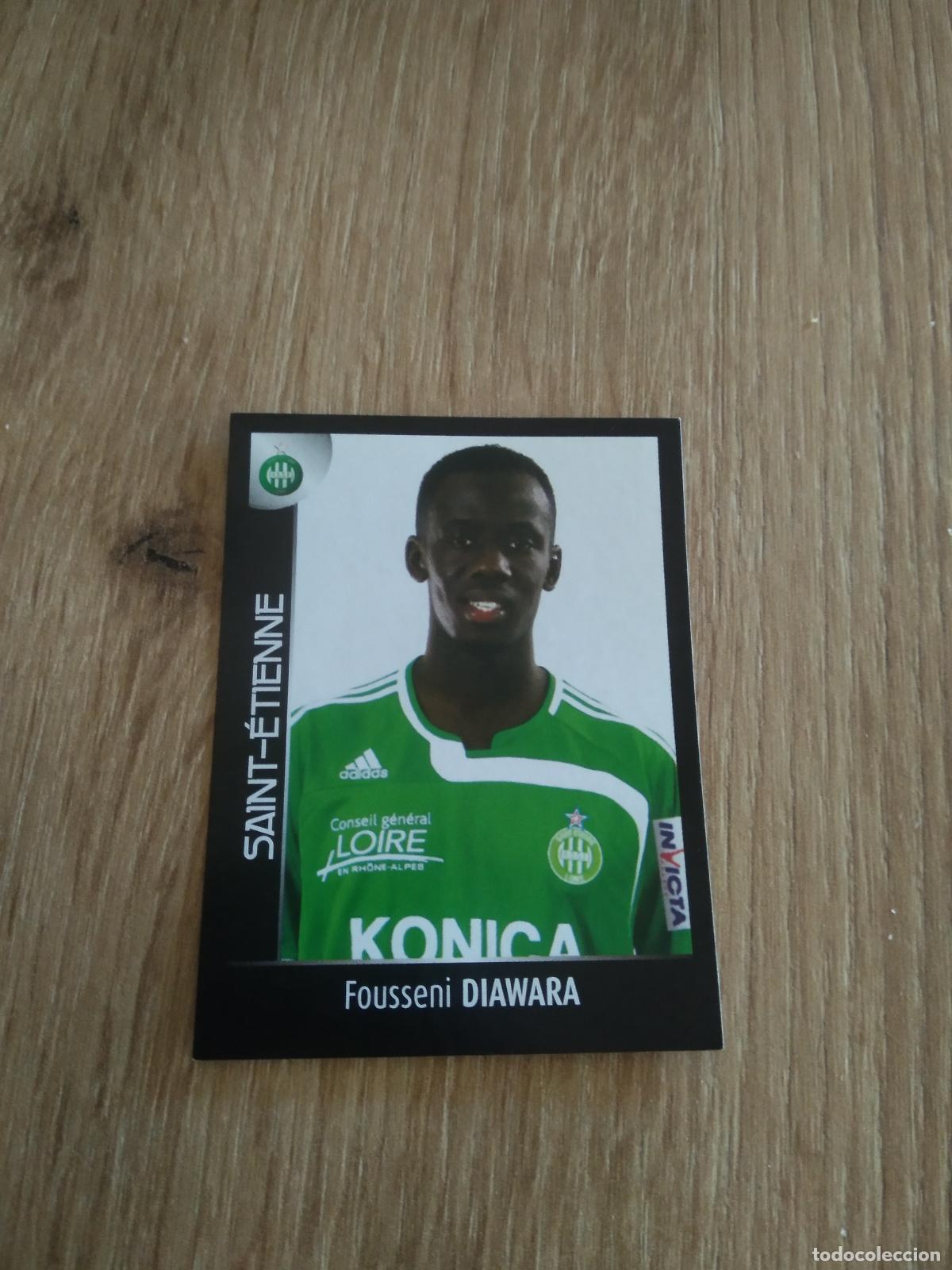 Football Stickers: 398 FOUSSENI DIAWARA SAINT-ETIENNE CROMO FUTBOL PANINI FOOT LIGUE 1 2007-2008 LIGA FRANCIA 07-08